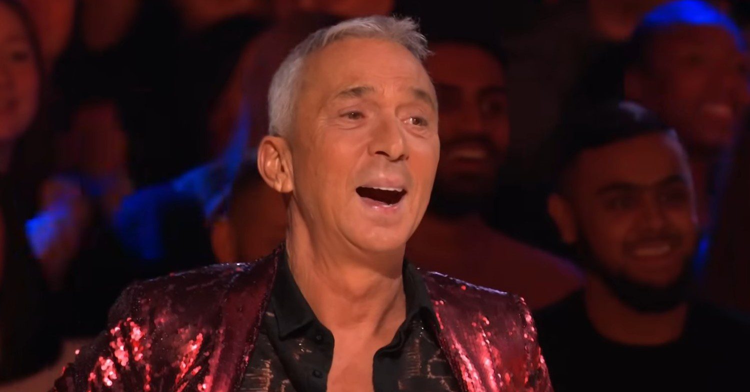Bruno Tonioli is open-mouthed on Britain's Got Talent