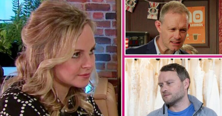 Coronation Street first look comp image: Sarah, Nick and Paul
