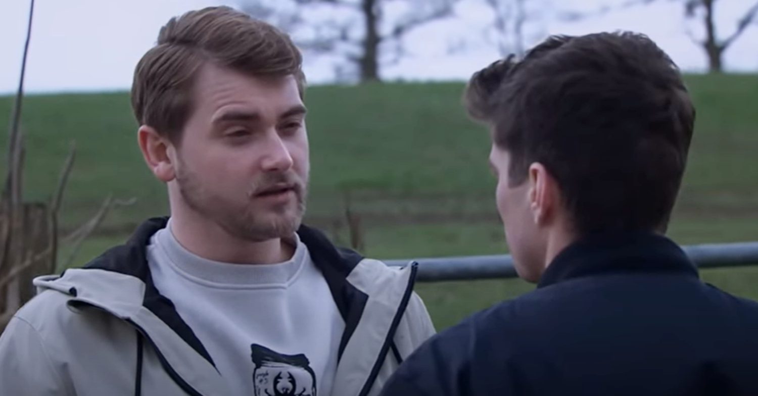Emmerdale's Ally is outside with Nicky