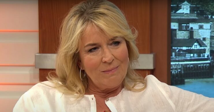 Fern Britton smiling on Good Morning Britain