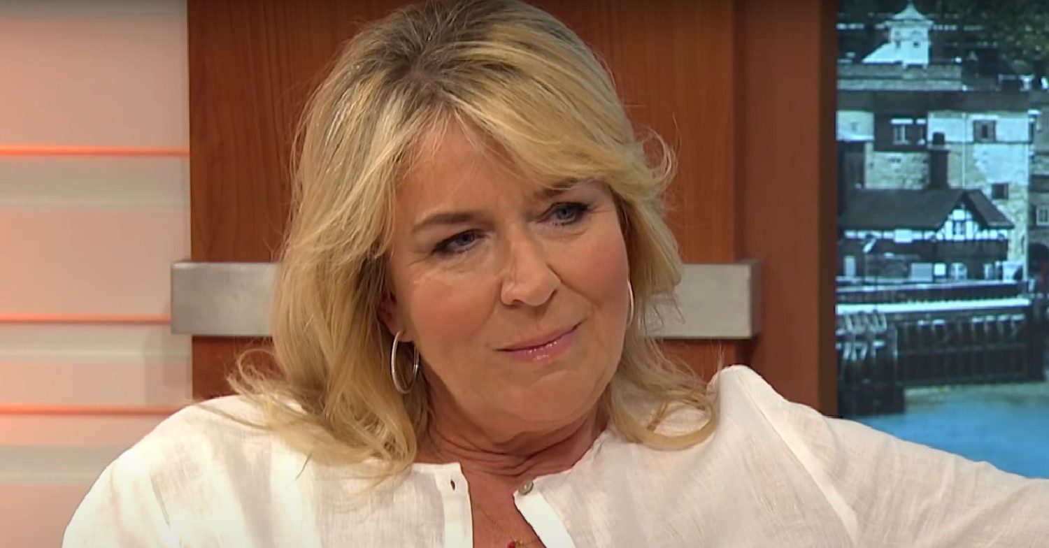 Fern Britton smiling on Good Morning Britain