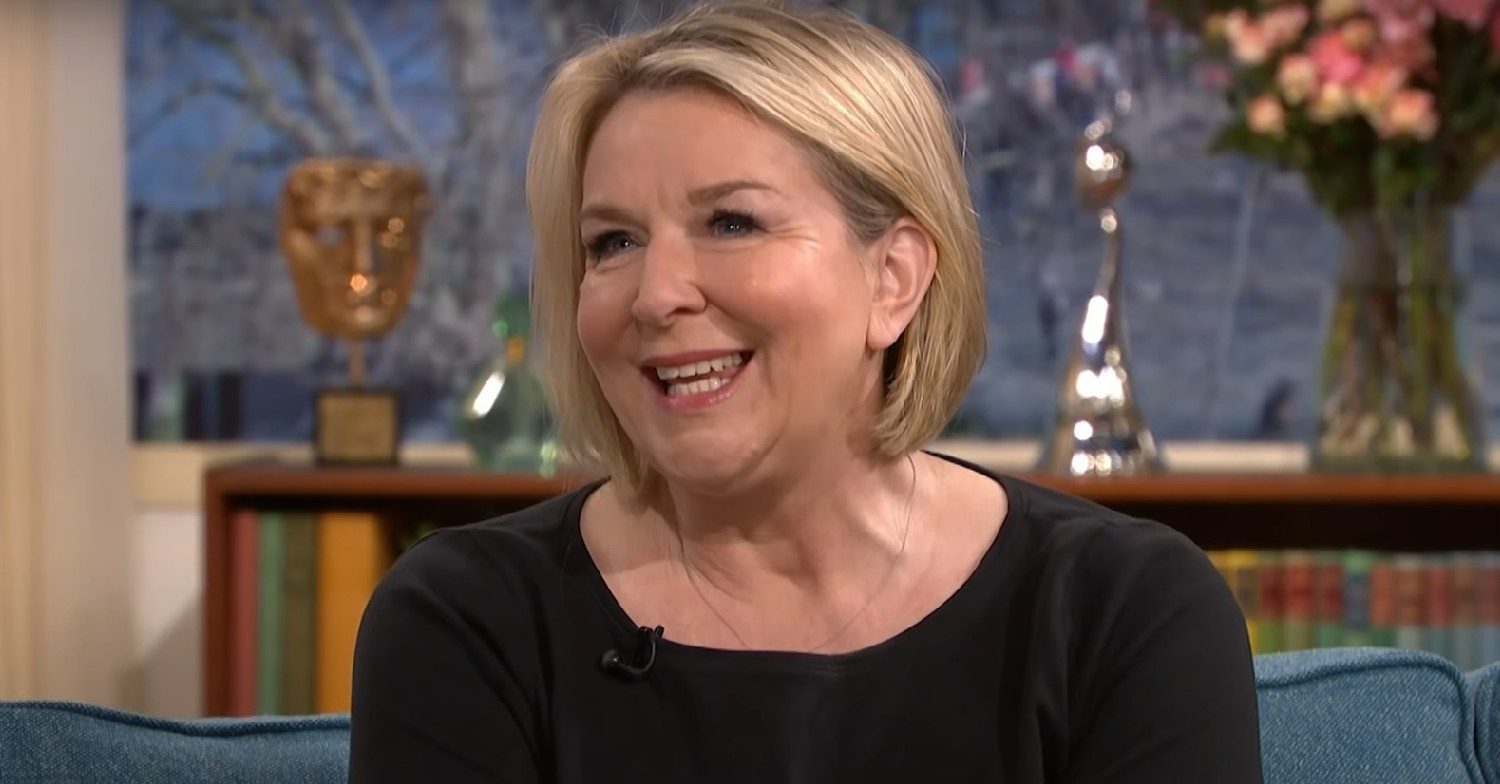 Fern Britton smiling on This Morning