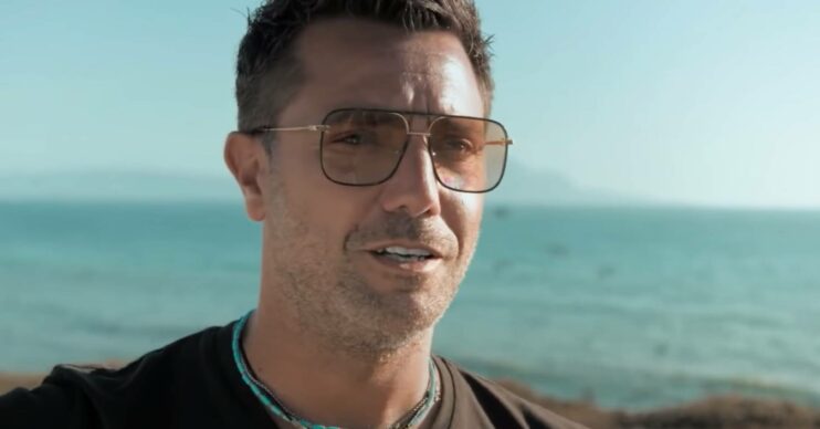 Gino D'Acampo looks serious