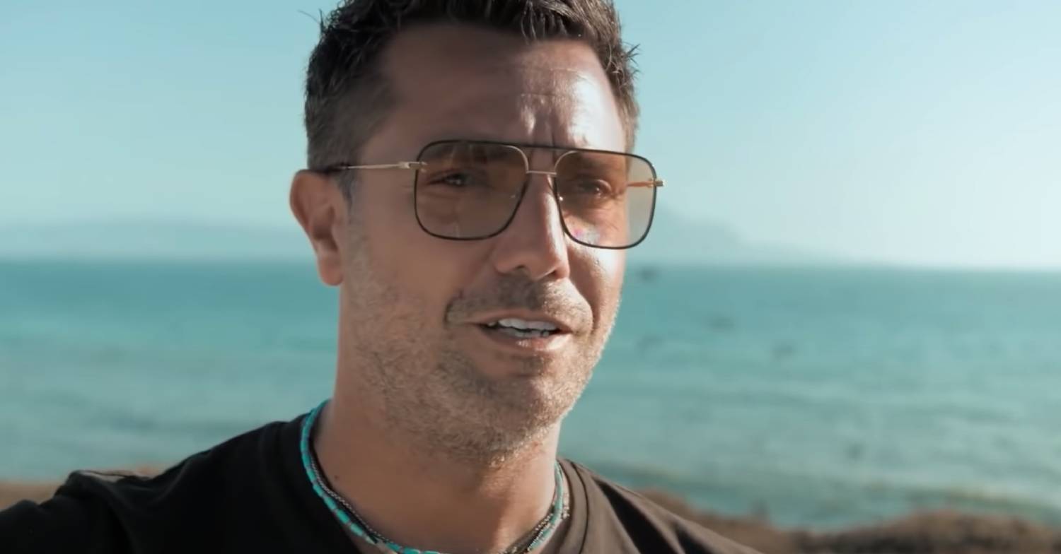 Gino D'Acampo looks serious