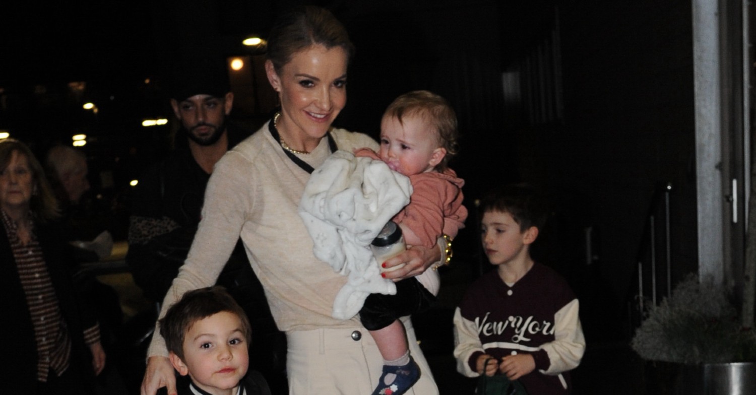 Helen Skelton and her kids