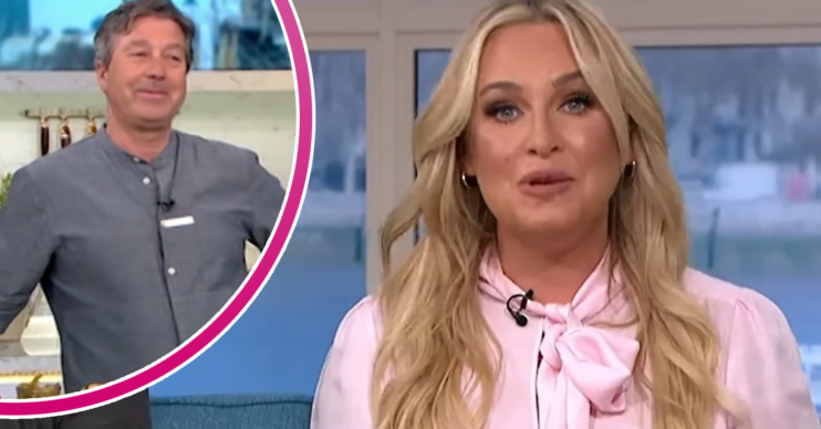 John Torode and Josie Gibson on This Morning