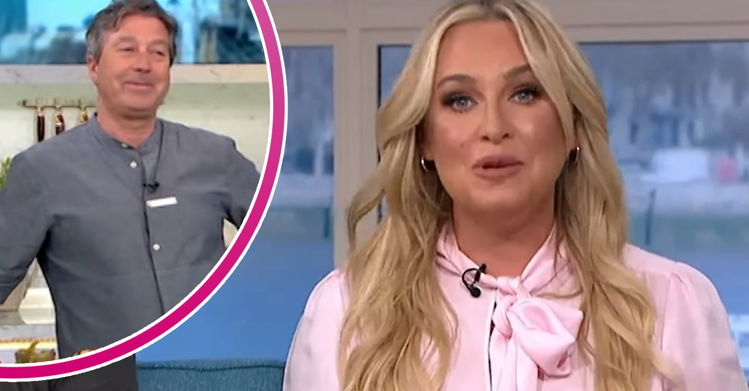 John Torode and Josie Gibson on This Morning