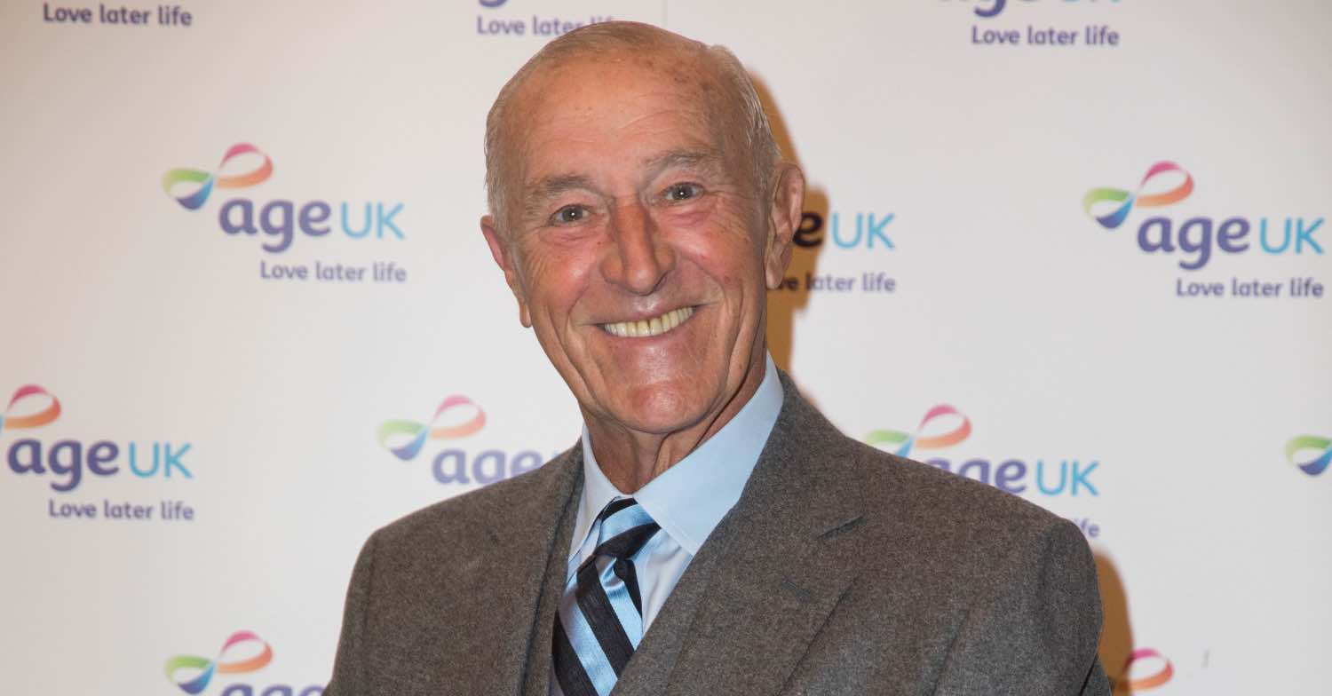 Len Goodman smiling