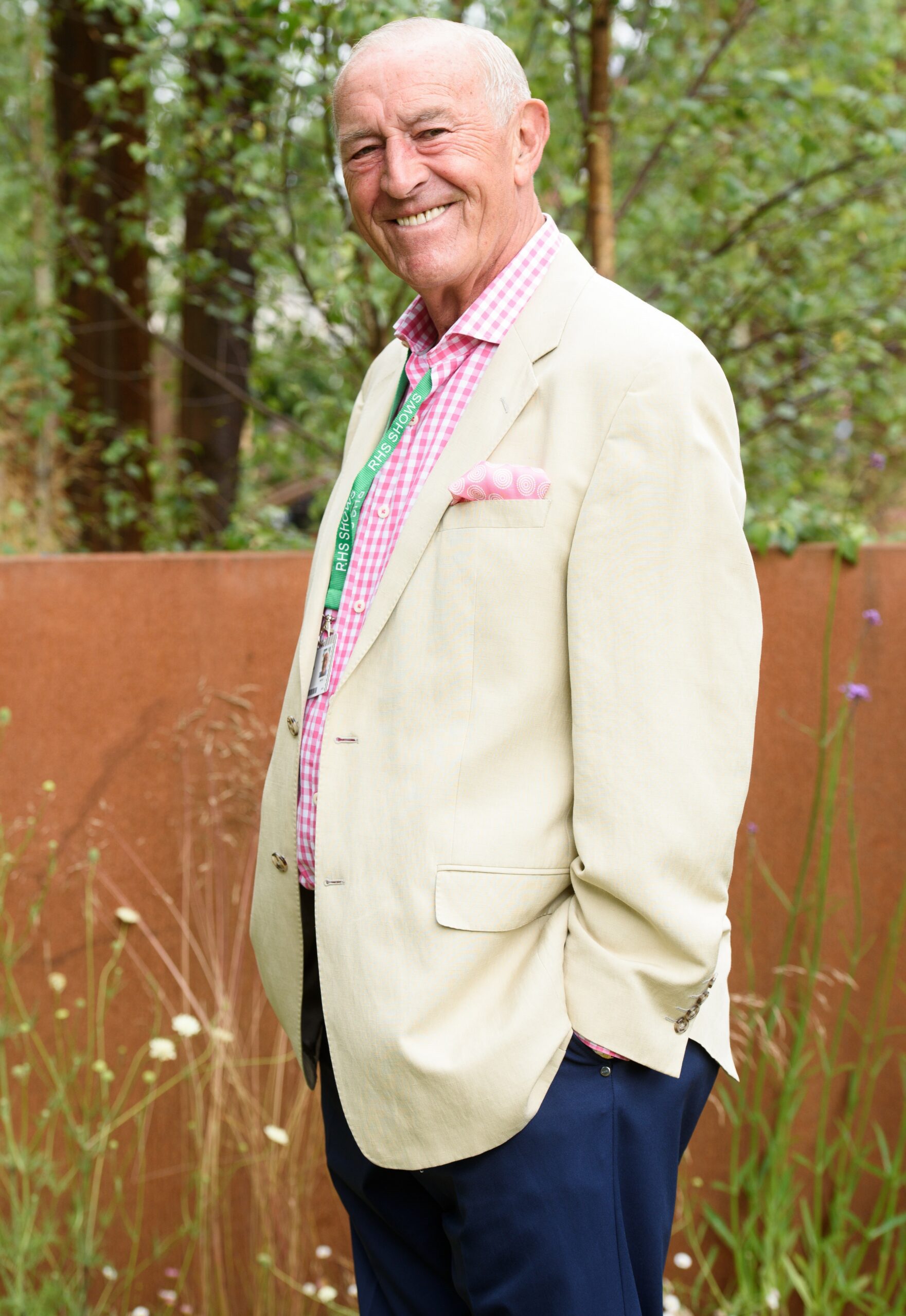 Len Goodman smiling at event
