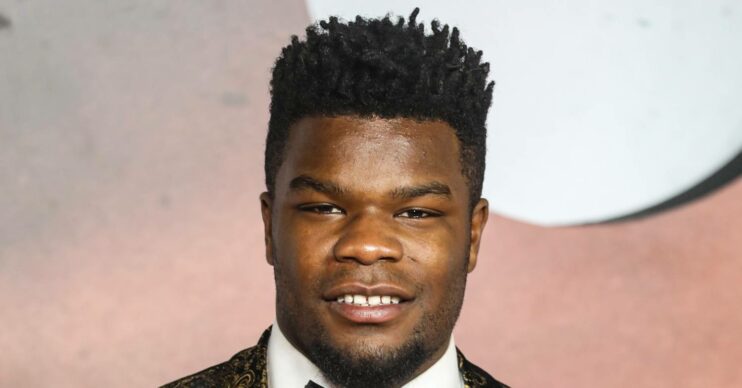 Levi Davis looks at the camera