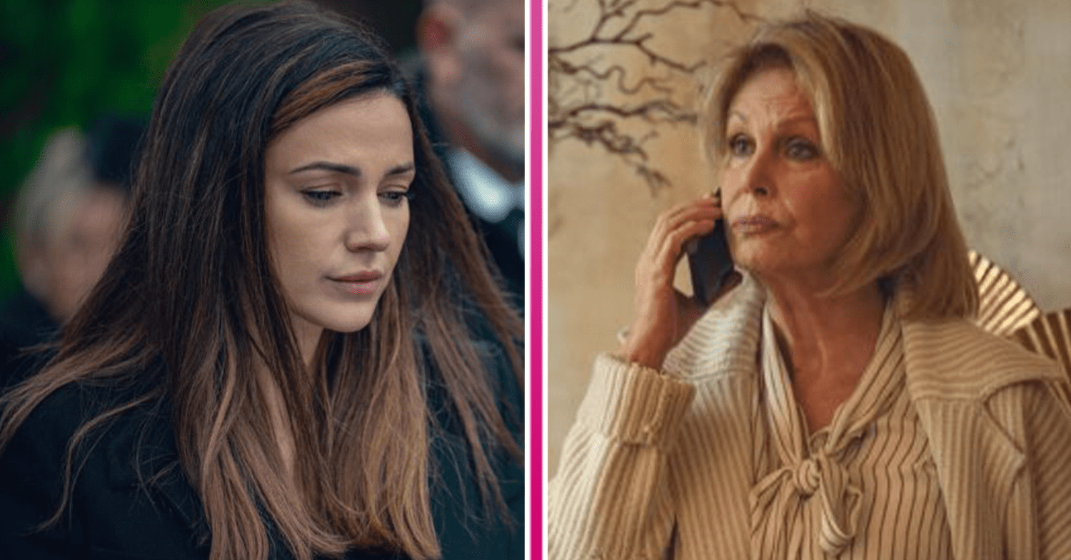 Michelle Keegan and Joanna Lumley in Fool Me Once