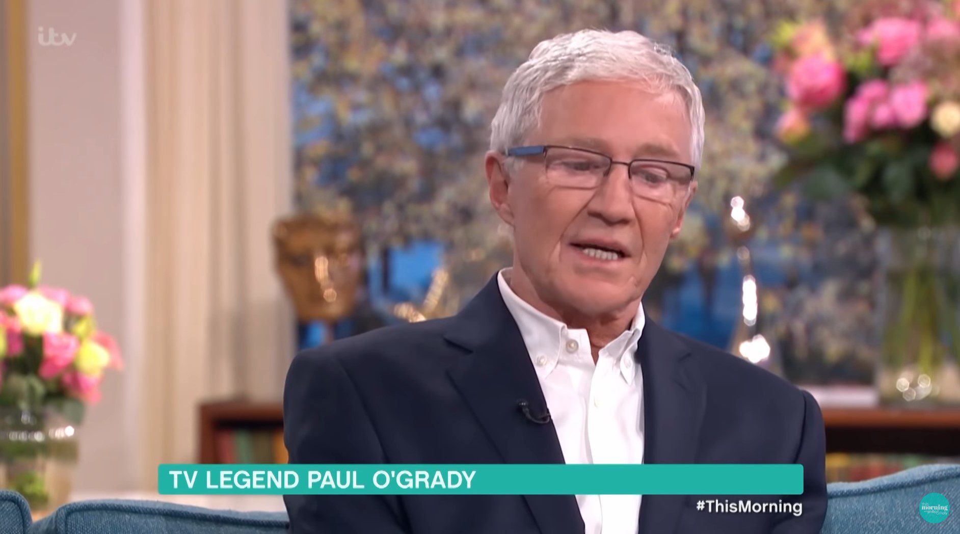 Paul O'Grady talks seriously on This Morning