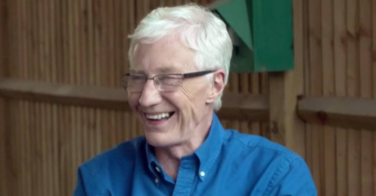 Paul O'Grady smiles