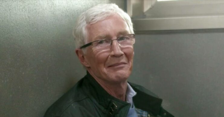 Paul O'Grady looks emotional