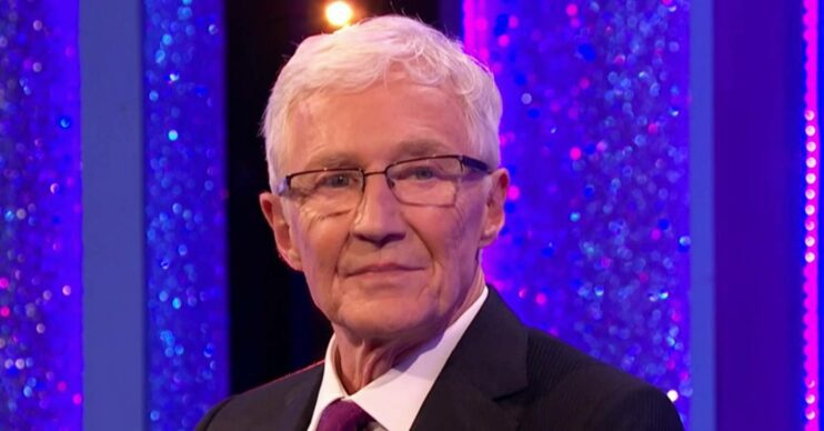 Paul O'Grady looks off camera