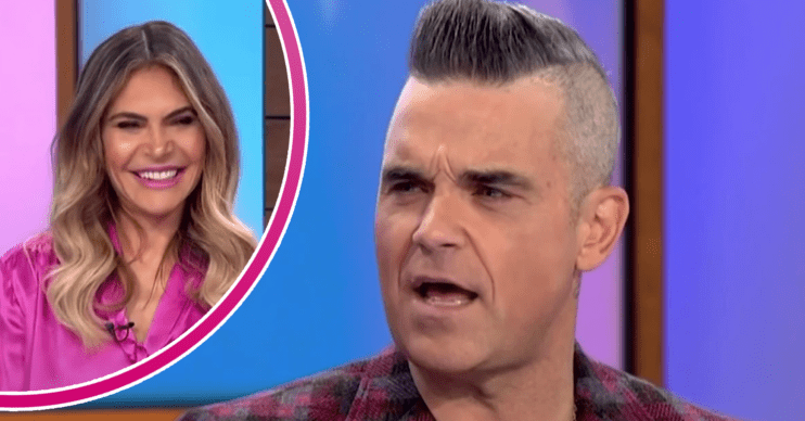 Robbie Williams and Ayda Field on Loose Women