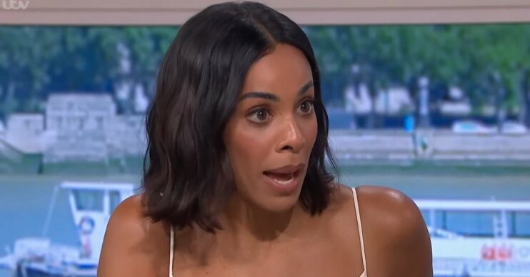Rochelle Humes expressive on This Morning
