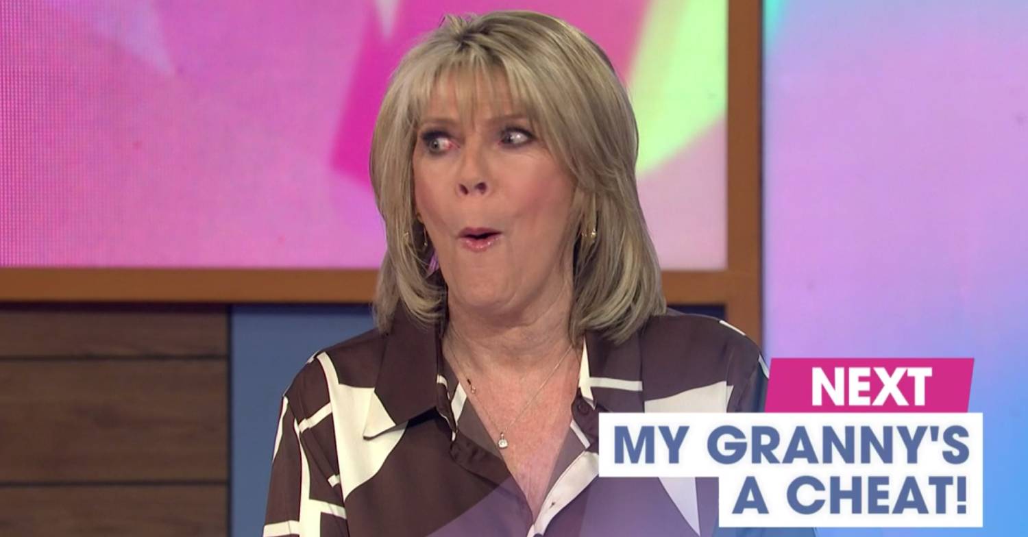 Ruth Langsford was animated during her preview