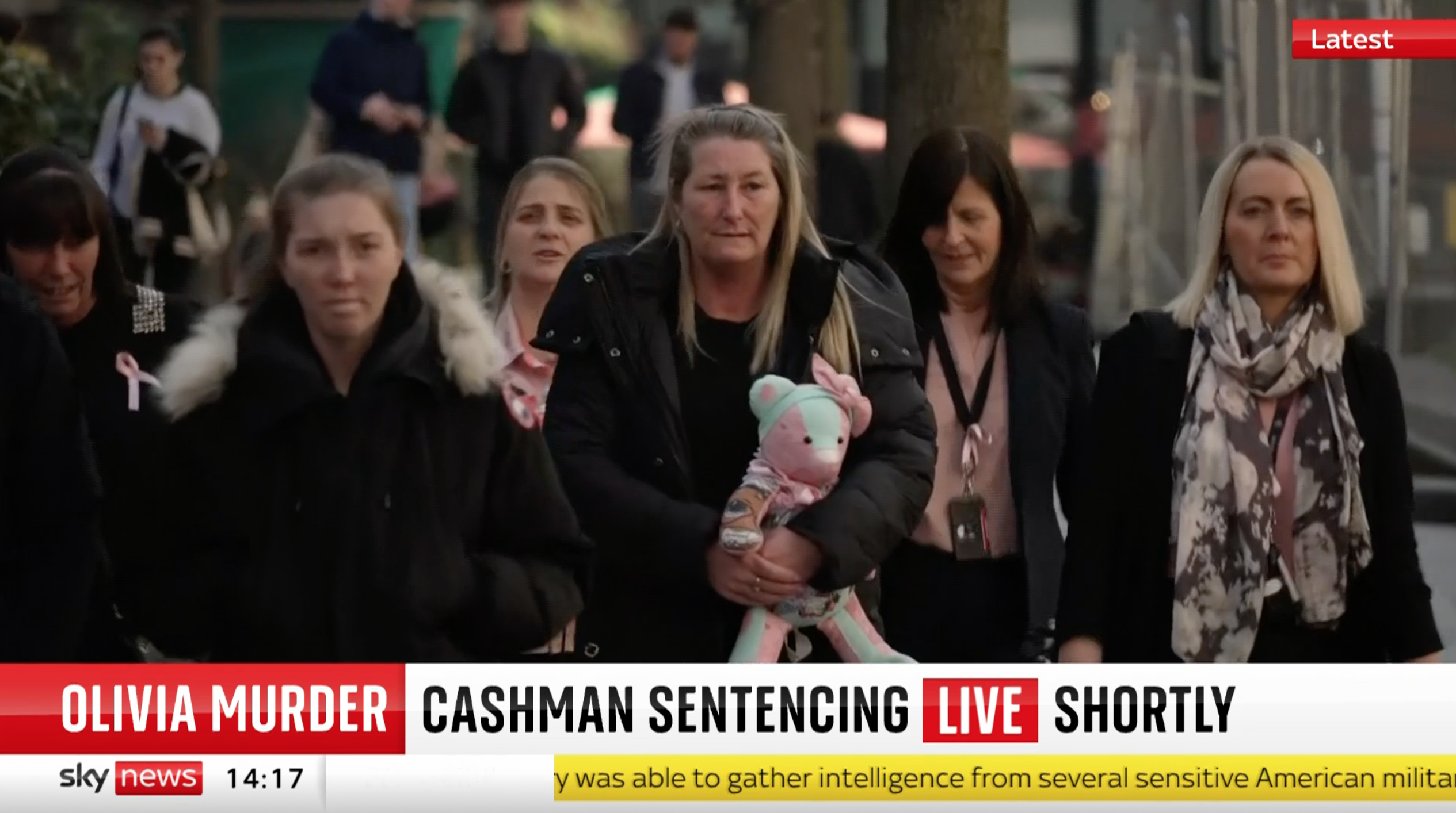 Olivia Pratt-Korbel's family arriving at court