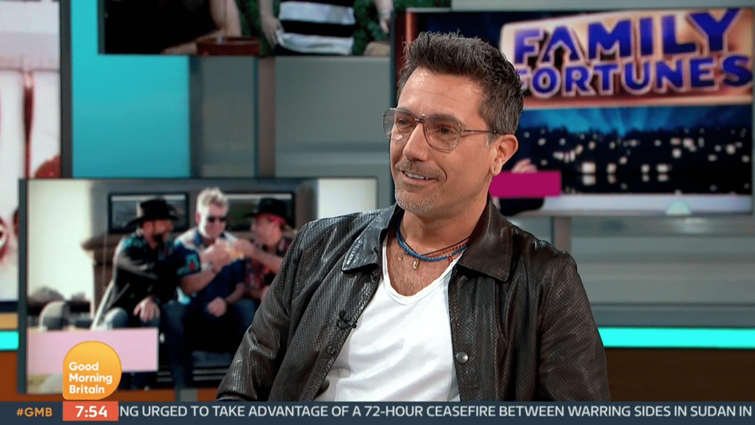 Gino D'Acampo smiling on GMB