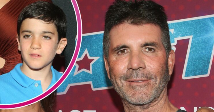Simon Cowell comp image with son Eric
