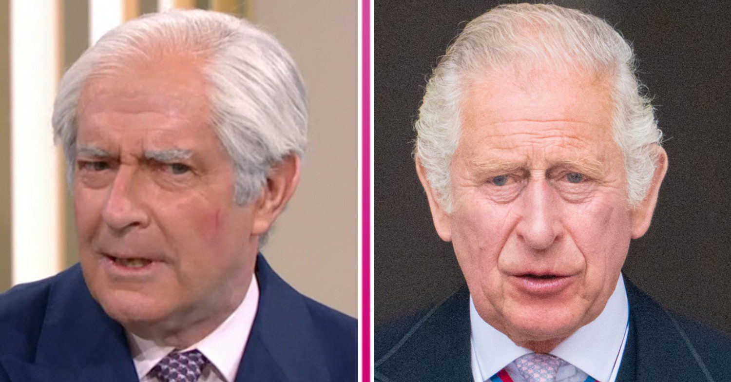 King Charles lookalike on This Morning today, and the King