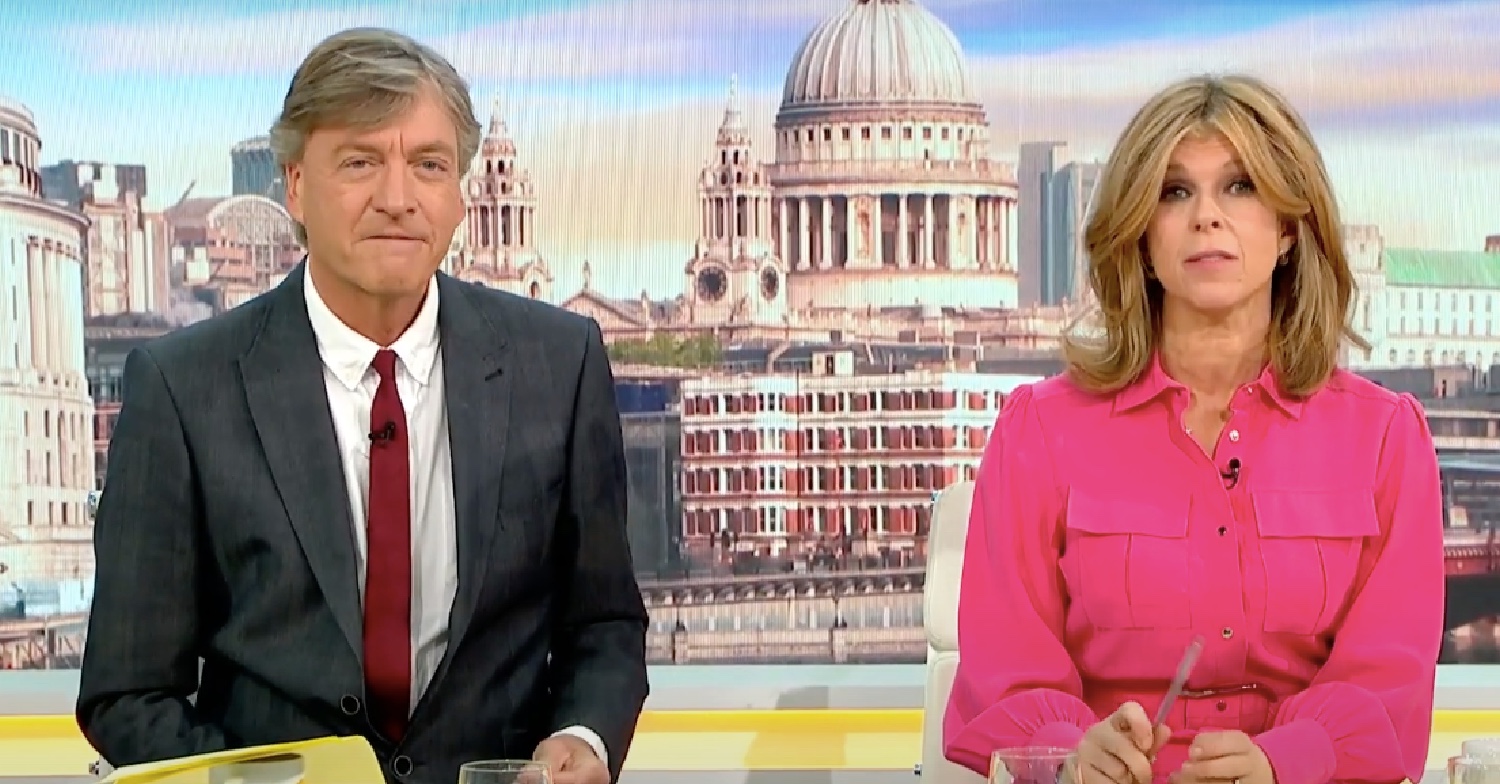 Richard Madeley and Kate Garraway talking on GMB
