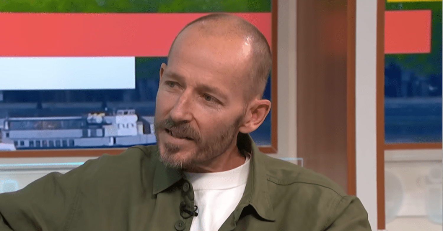 Jonnie Irwin speaking on GMB