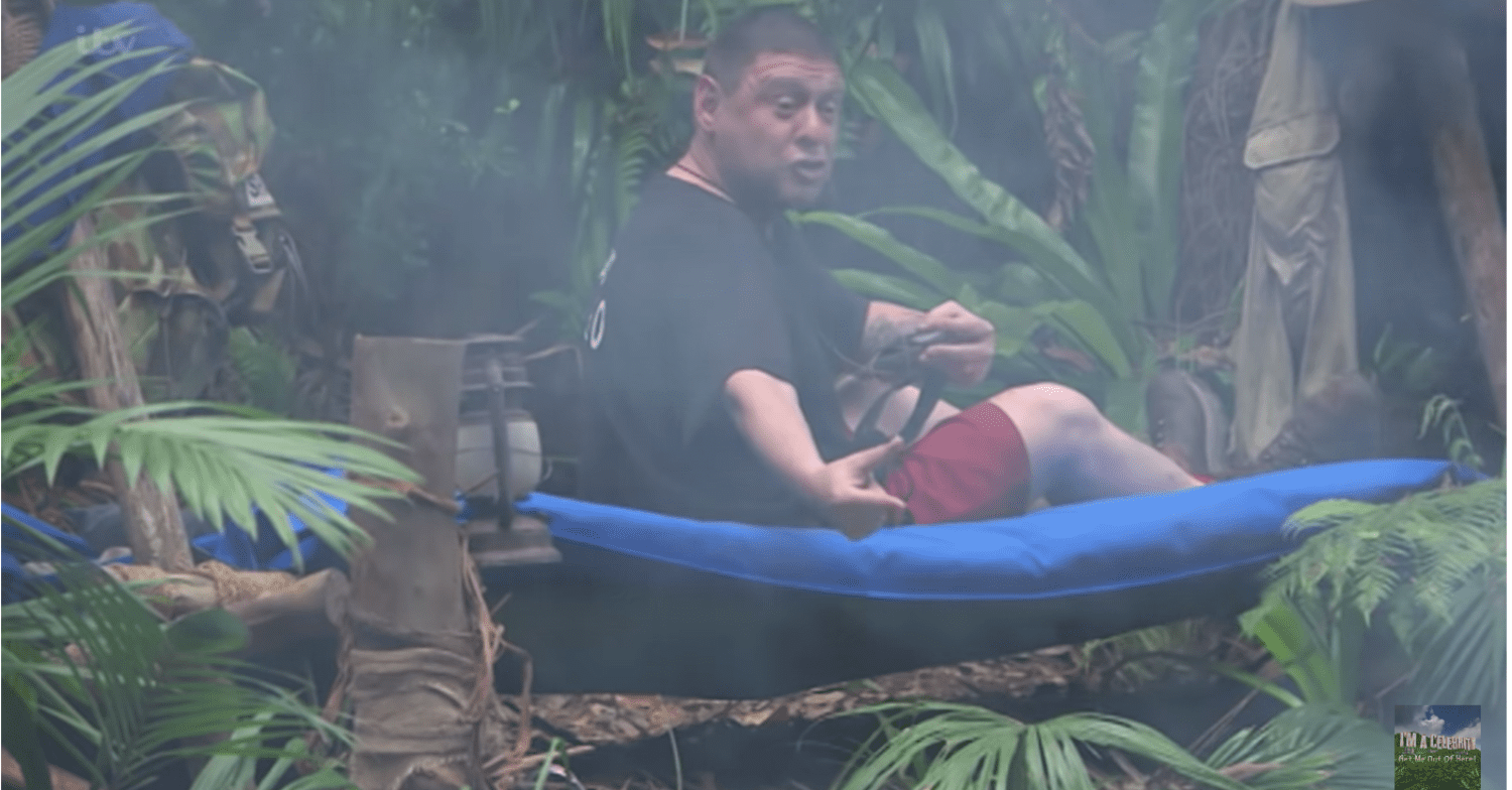 Shaun shouting in 2010