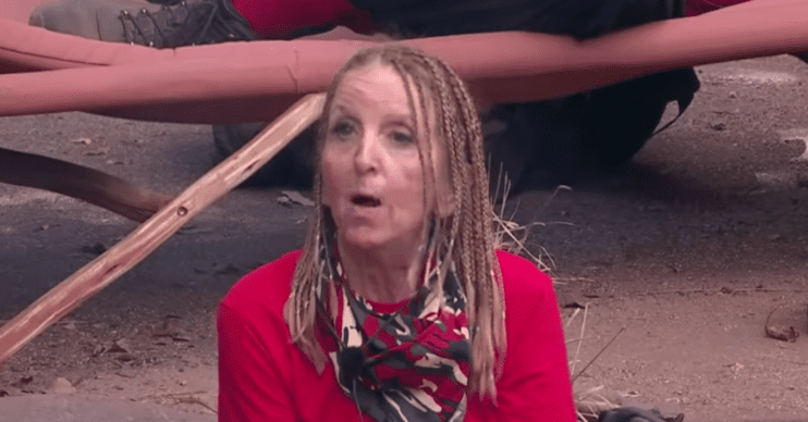 Gillian McKeith looking angry