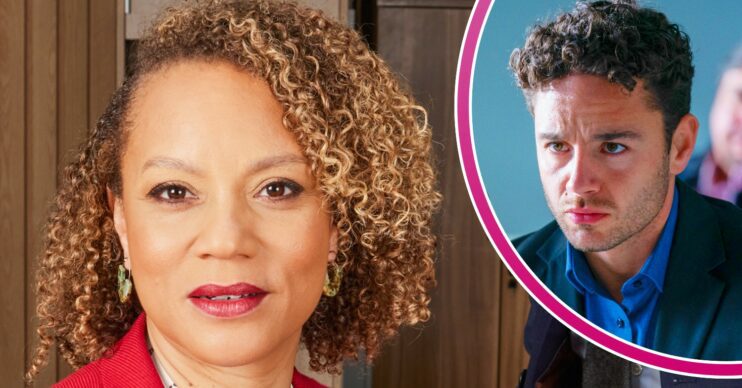 Waterloo Road's Angela Griffin and Adam Thomas comp image