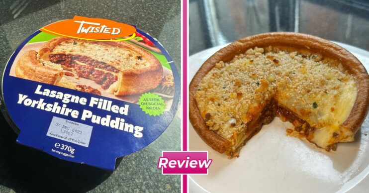 Iceland Yorkshire pudding-filled lasagne