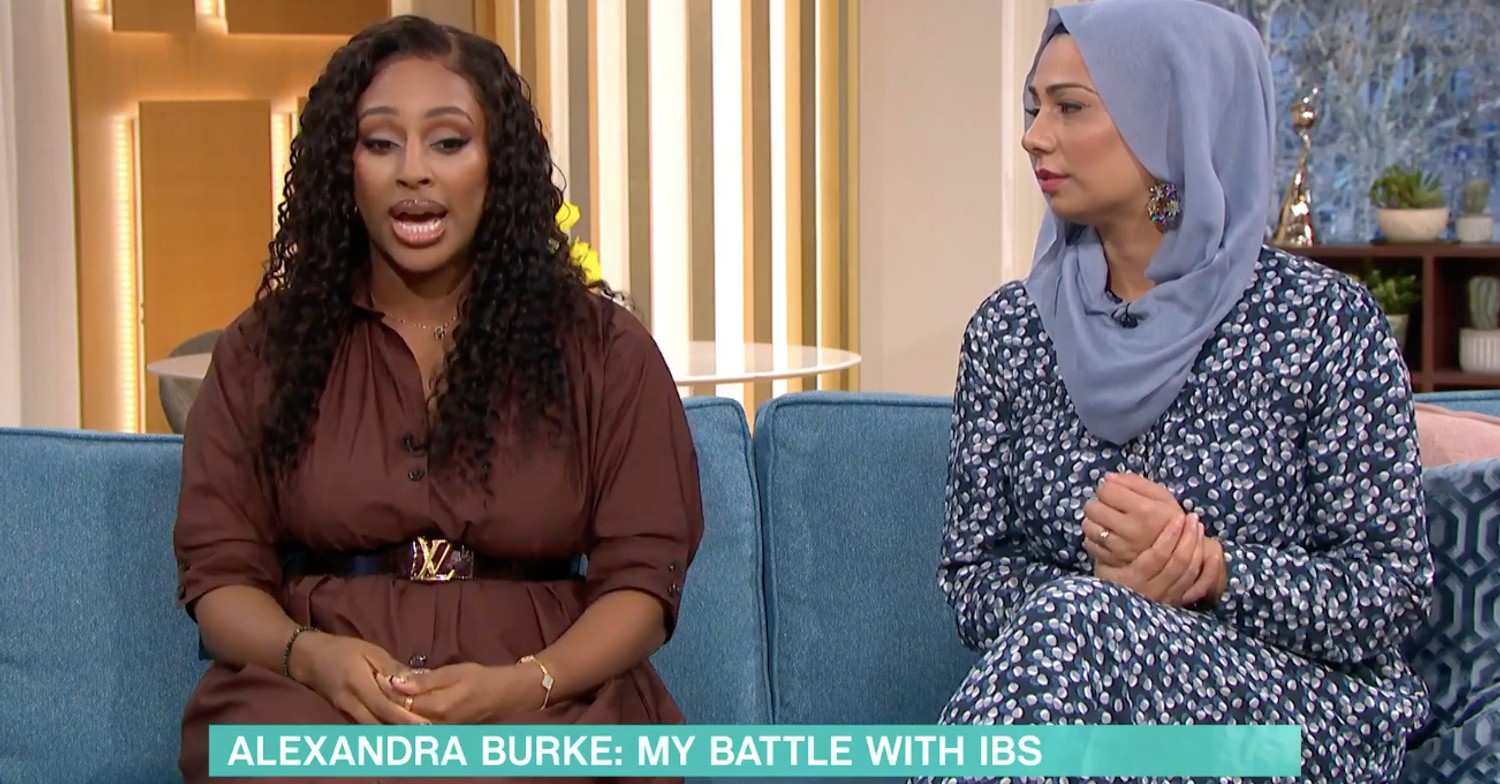 Alexandra Burke talking on This Morning 