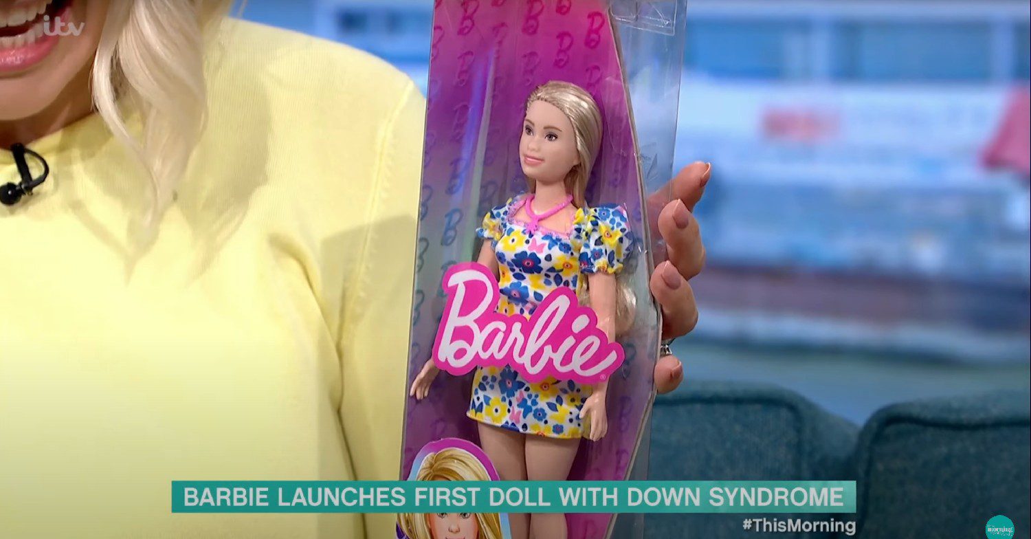 The new barbie doll on This Morning today