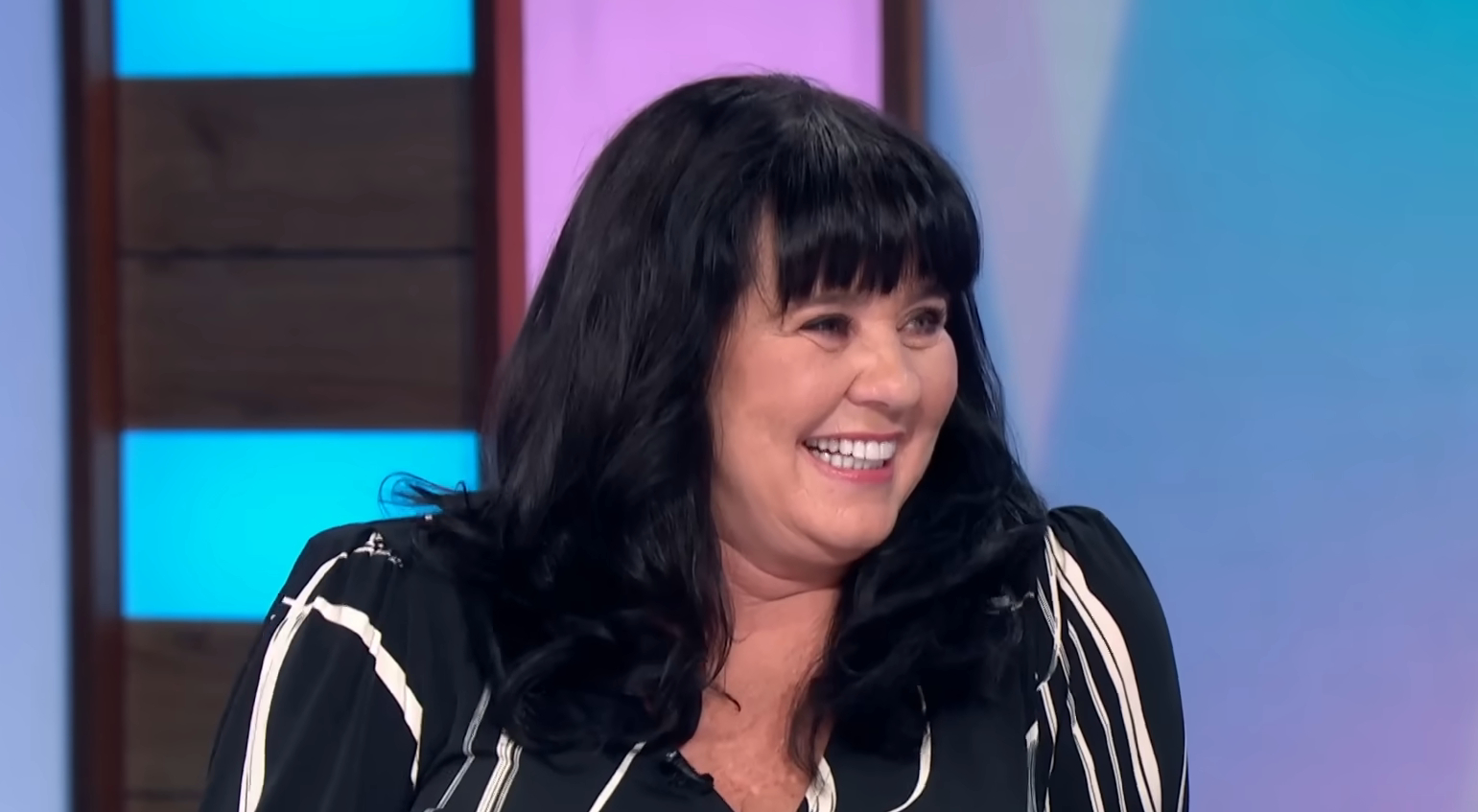 Coleen Nolan smiles on Loose Women