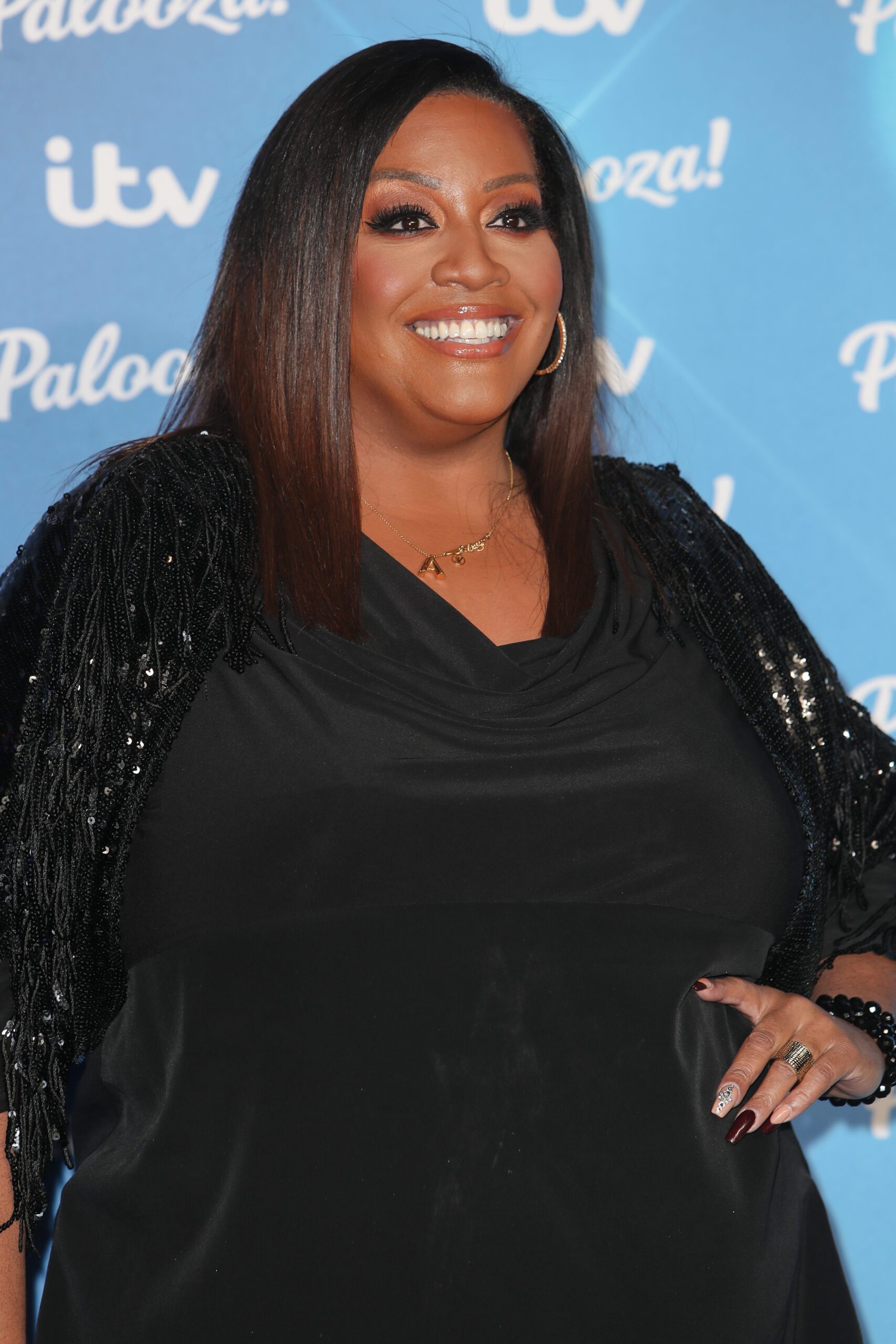 Alison Hammond smiles at ITV palooza