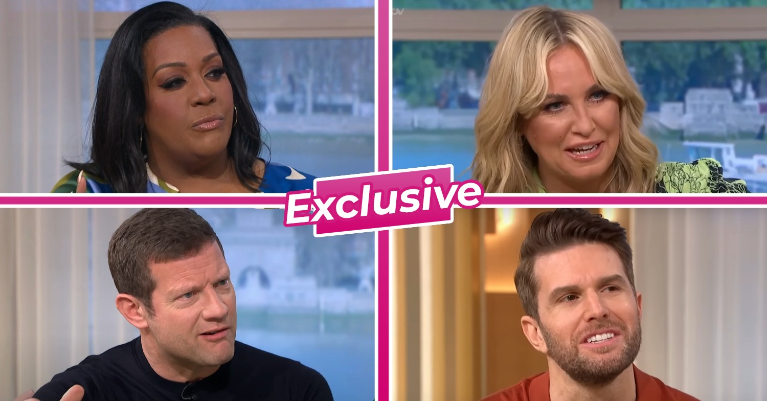 Alison Hammond / Josie Gibson / Dermot O'Leary/ Joel Dommett on This Morning