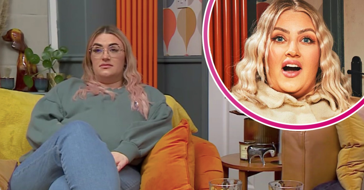 Gogglebox cast member Ellie Warner during an episode of the show