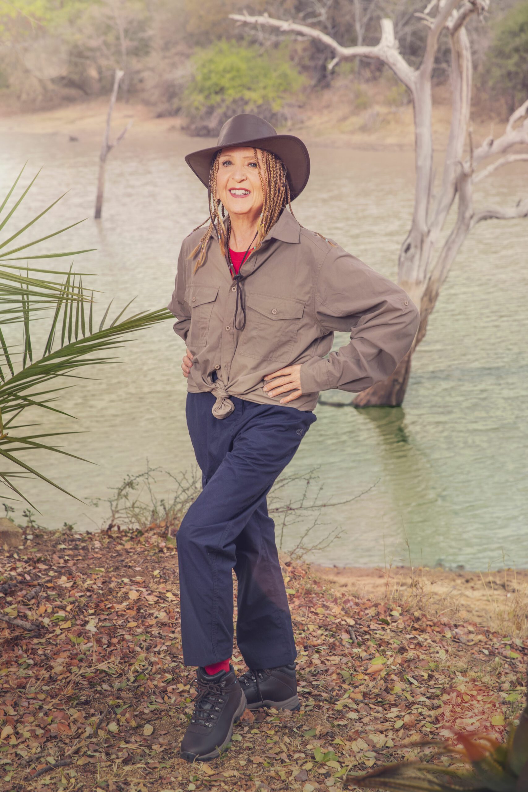 Gillian McKeith poses for I'm A Celebrity South Africa