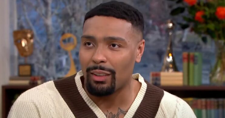 Jordan Banjo speaking on This Morning