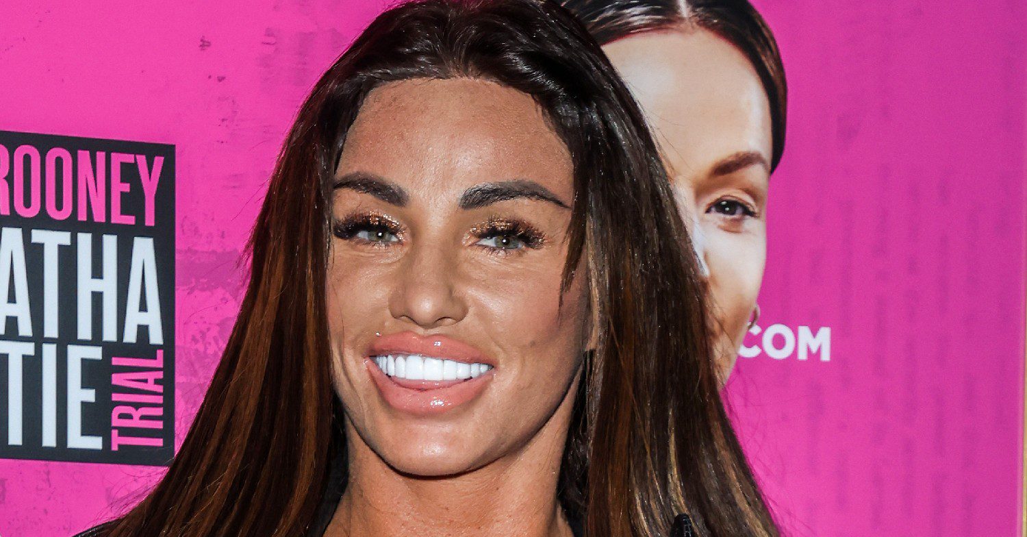 Katie Price smiling at an event