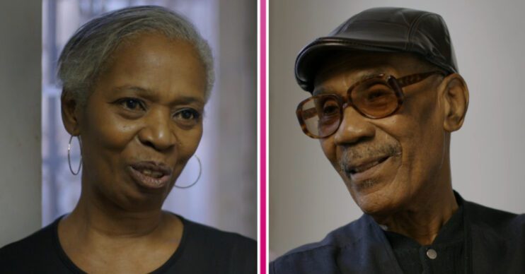 Cheryl and Roy on Long Lost Family on ITV