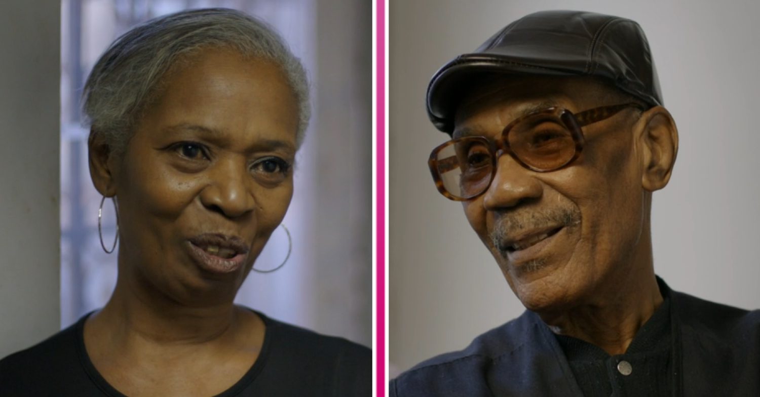 Cheryl and Roy on Long Lost Family on ITV