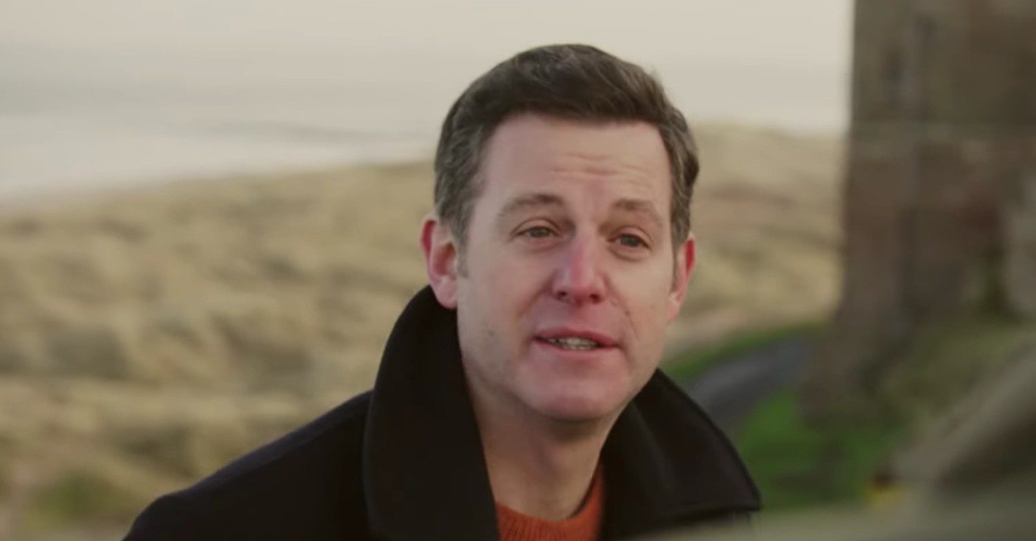 Matt Baker speaking on his show
