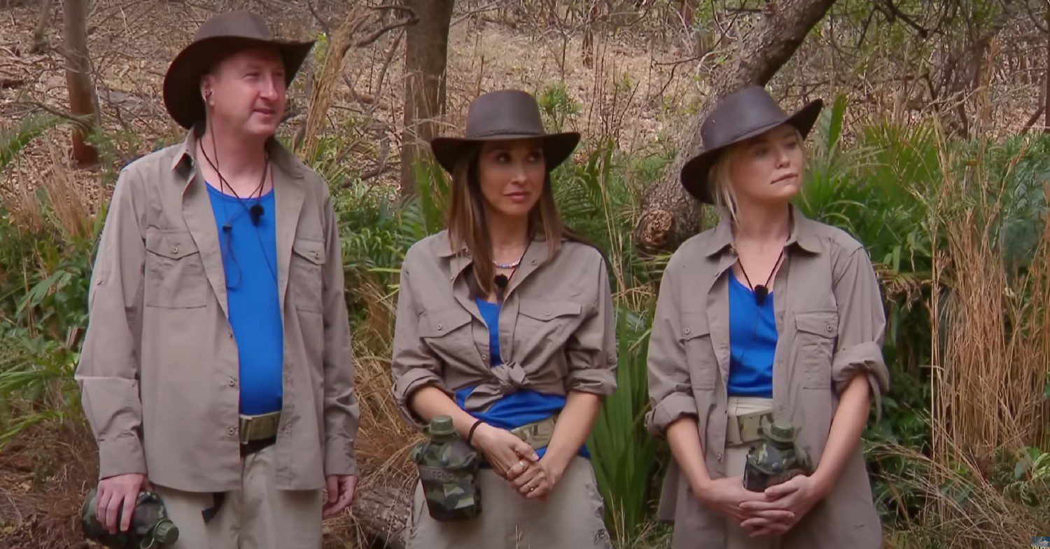 Andy Whyman, Myleene Klass, Georgia Toffolo on I'm A Celebrity...South Africa 