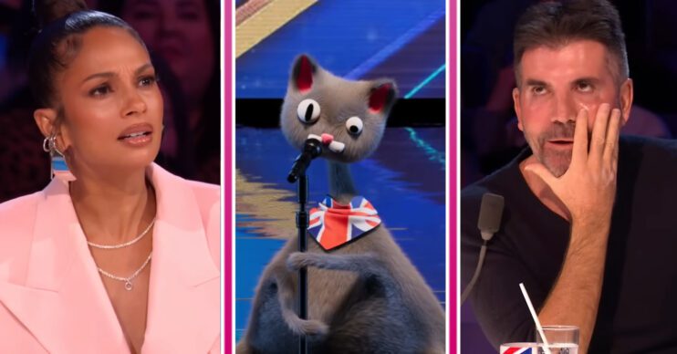 Alesha Dixon, BGT cat and Simon Cowell