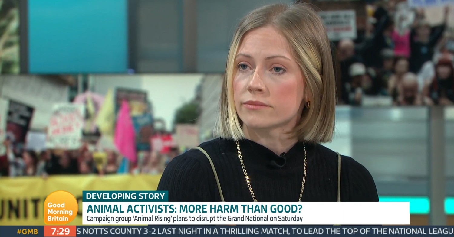 Orla Coghlan on Good Morning Britain today