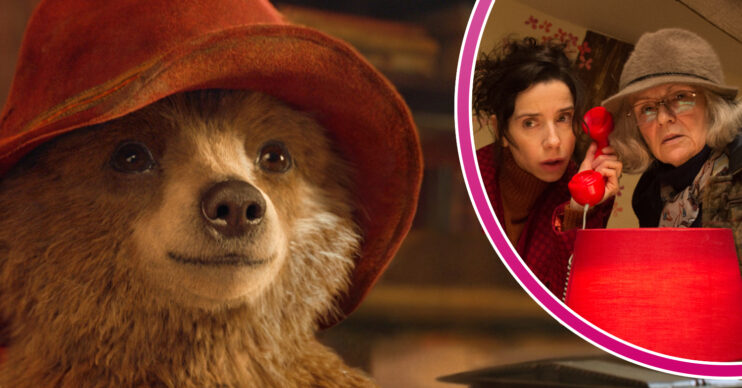 Paddington and Mary Brown and Mrs Bird smile