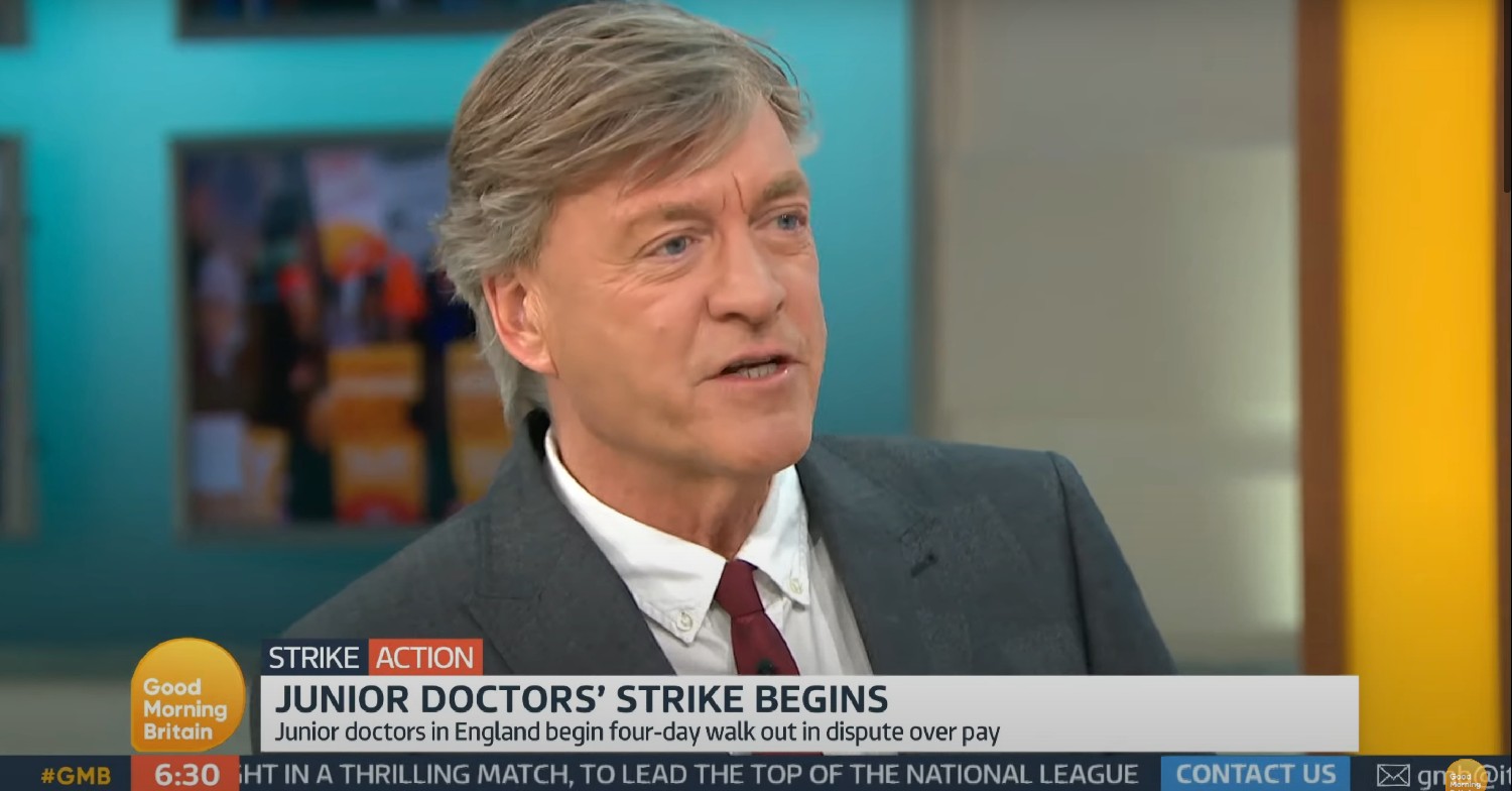 Richard Madeley on Good Morning Britain today 