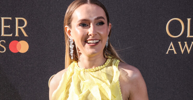 Rose Ayling-Ellis smiles at the Olivier Awards 2023